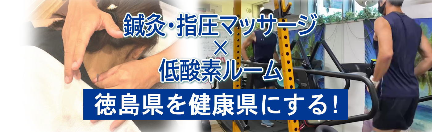 徳島県阿南市の鍼灸整骨院、トレーニングスタジオSUBARU（スバル）-低酸素ルーム、鍼灸、指圧、オンライン健康カウンセリング、ダイエット、小顔、骨盤矯正-